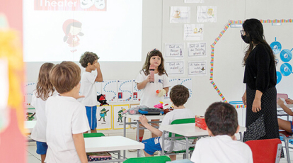 sala de aula em alemão