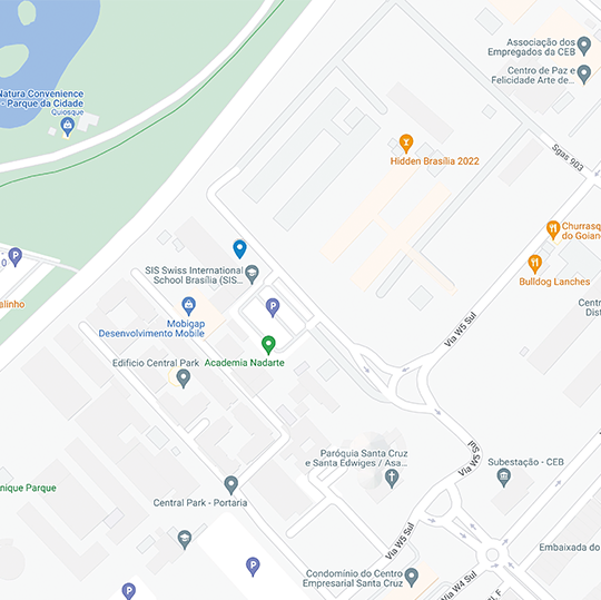 Mapa SIS Swiss International School Brasilia